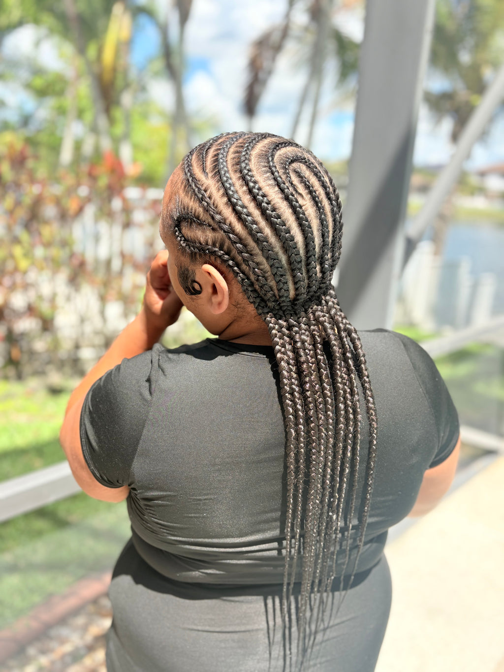 Woman Stitch Braids